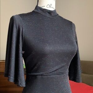 Gianni Bini Rainbow Glitter Dress